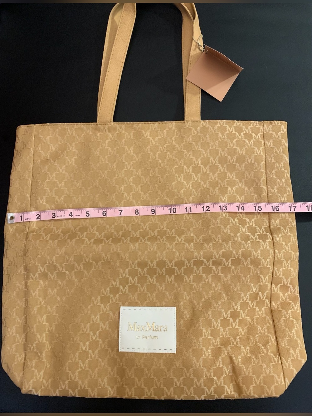 Max Mara Le Parfum reversible tote bag limited edition
